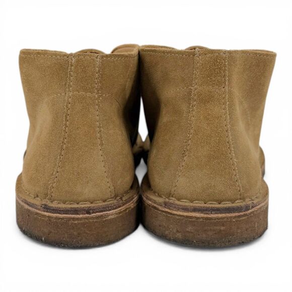 J. Crew Men\'s Macalister Moc Toe Suede Chukka Boot Stone Made In Italy Size 9 main image 11